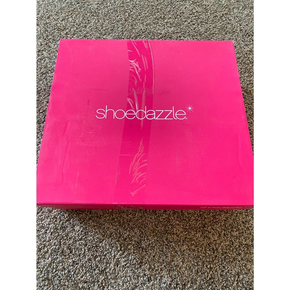 ShoeDazzle Pedrina Rhinestone Heeled Boots - Size 7.5 - Picture 6 of 7